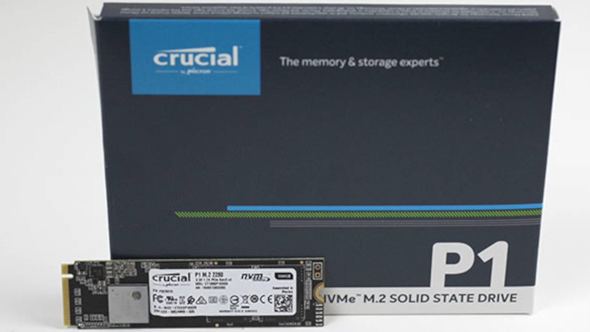 Crucial P1 3D NVMe PCIe M.2 1TB 2
