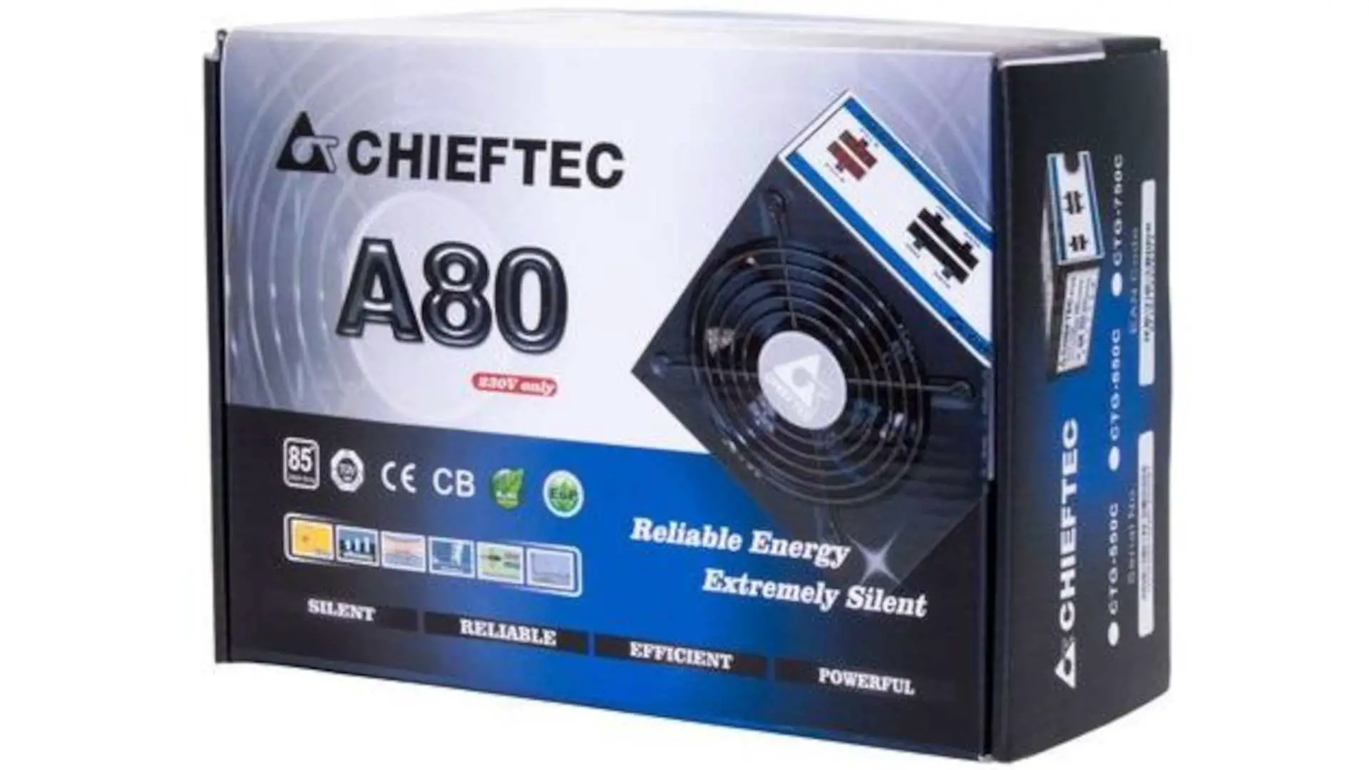 Chieftec CTG 550C A80 Power Supply 4