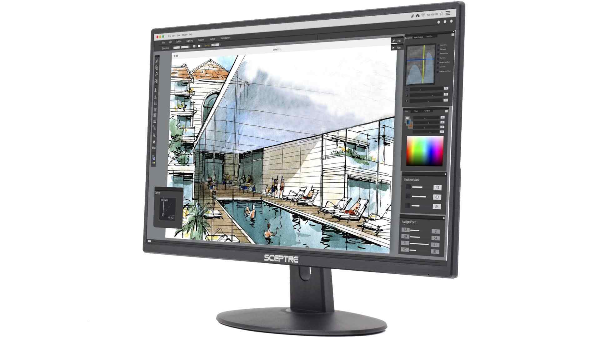 SCEPTRE 20 Inch E205W 1600SR Monitor 3