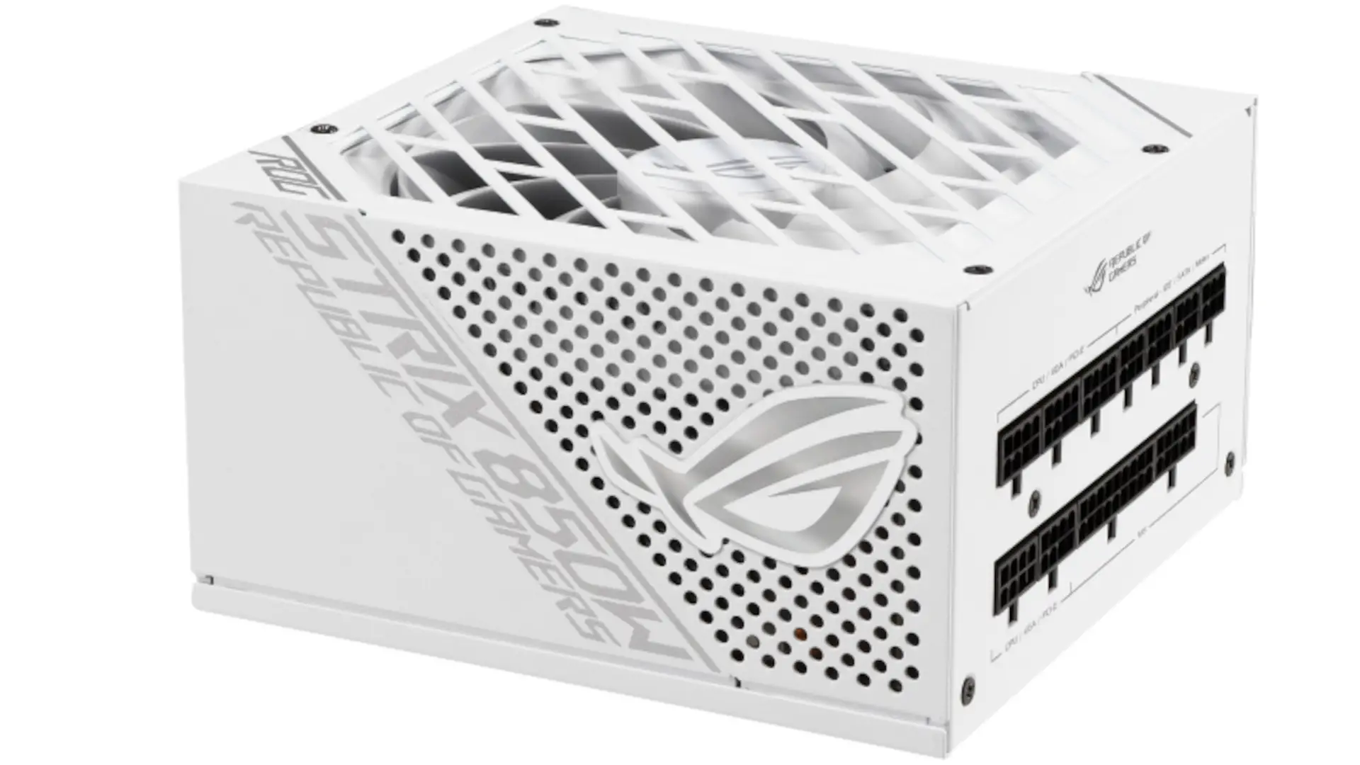 Read more about the article ROG STRIX 850W Gold White Edition (16-pin cable) Power Supply Review