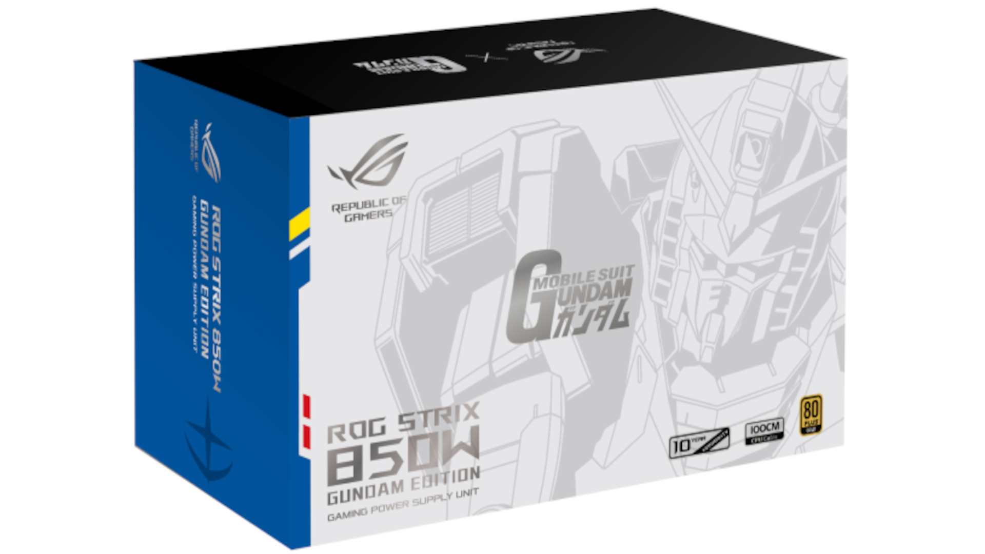 ROG STRIX 850G GUNDAM EDITION Power Supply 2
