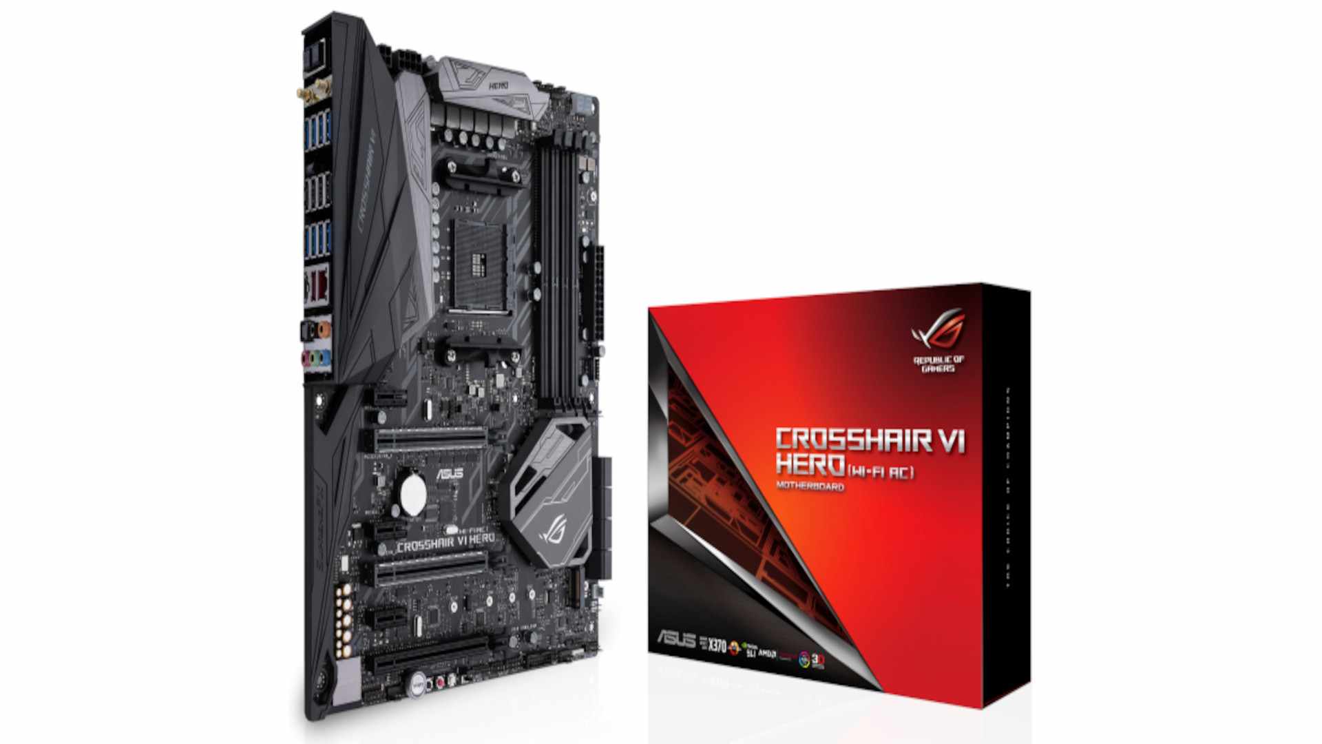 ROG CROSSHAIR VI HERO WI FI AC Motherboard 5